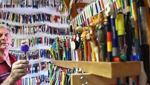 Kuriose Sammlung: Über 25.000 Kugelschreiber in Harzer Garage