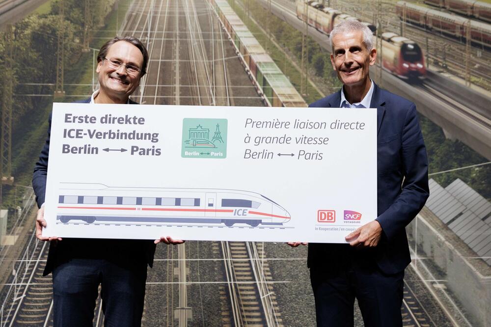 Vorstellung Bahnverbindung Berlin - Paris