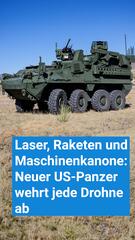 Neuer US-Panzer vernichtet Drohnen aus großer Entfernung!