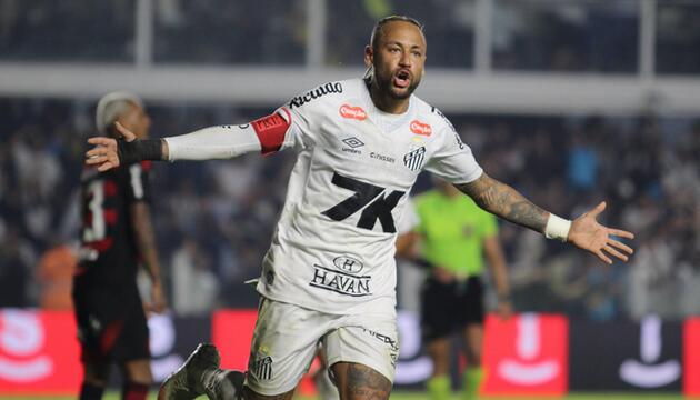 Santos-Star Neymar