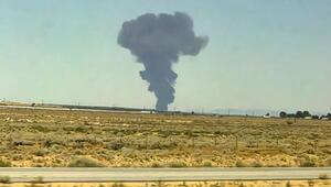 B-52-Bomber stürzt in Kalifornien ab