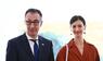 Cem Özdemir und seine Frau Flavia Zaka
