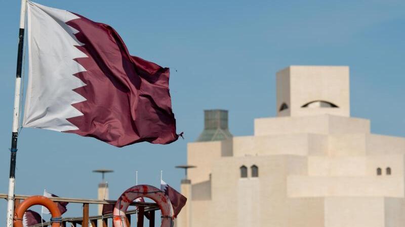 Blick auf Museum in Doha