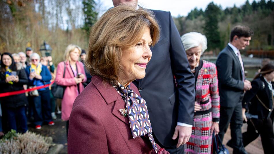 Königin Silvia von Schweden zu Besuch in Rheinland-Pfalz