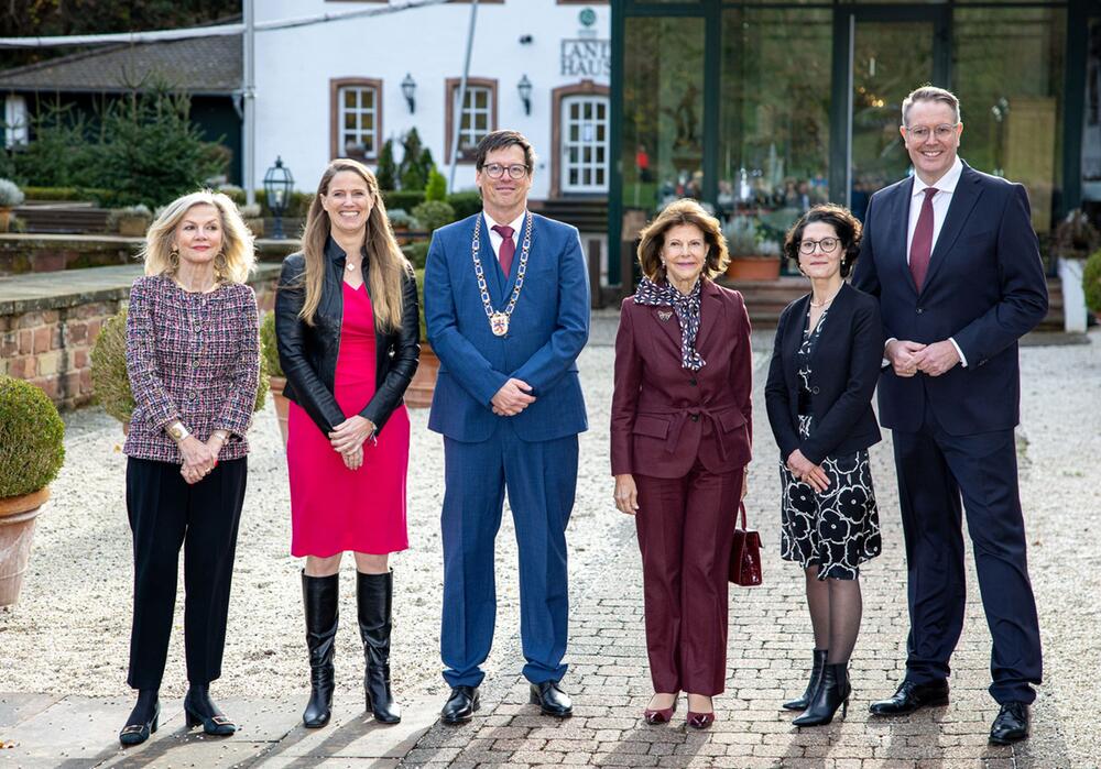 Königin Silvia von Schweden zu Besuch in Rheinland-Pfalz