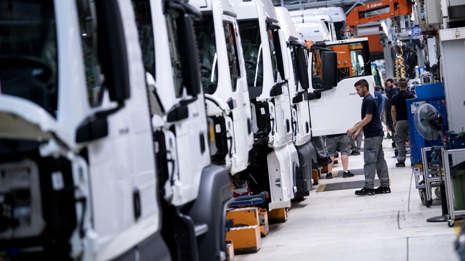 Lkw-Produktion bei VW-Tochter Traton