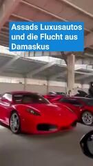 Assads Luxusautos und die Flucht aus Damaskus