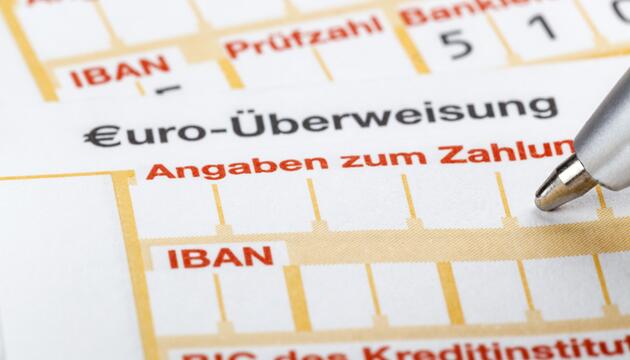 Papierüberweisungen 