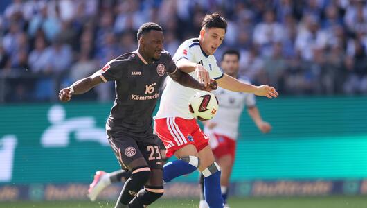 Sheraldo Becker und Nicolas Capaldo kämpfen um den Ball.