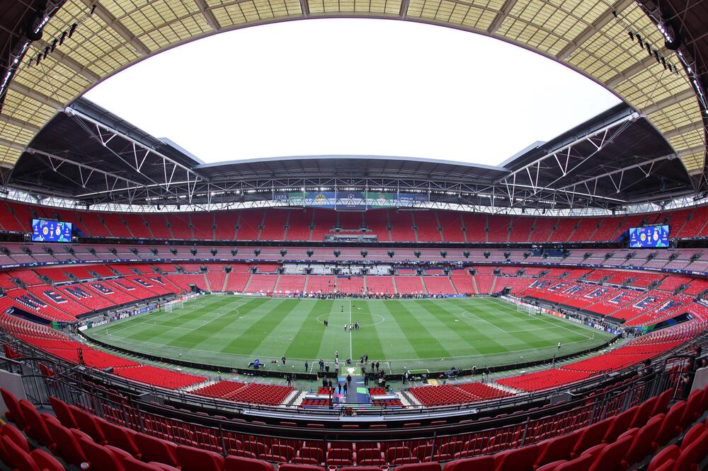 Das Wembley-Stadion in London