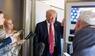US-Präsident Trump im Nahen Osten - Air Force One