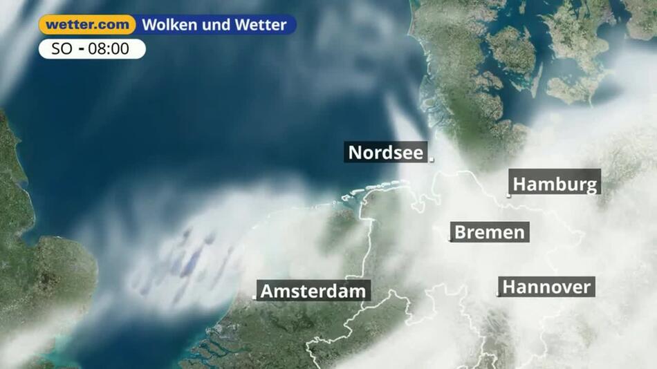 "Nordsee: Dein Wetter für Deine Region!"
