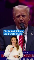 Die Amtseinführung von Donald Trump