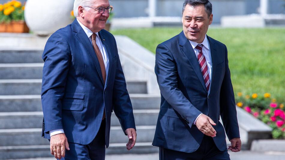 Bundespräsident Steinmeier besucht Kirgistan
