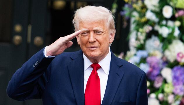 Portraitaufnahme des US-Präsidenten Donald Trump