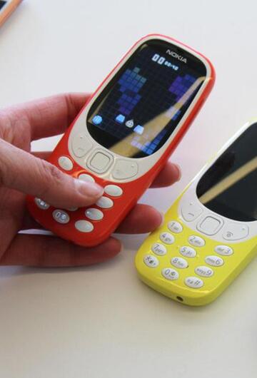 Nokia 3310 in verschiedenen Farben