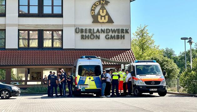 Mellrichstadt - Mann sticht auf Firmenmitarbeiter ein