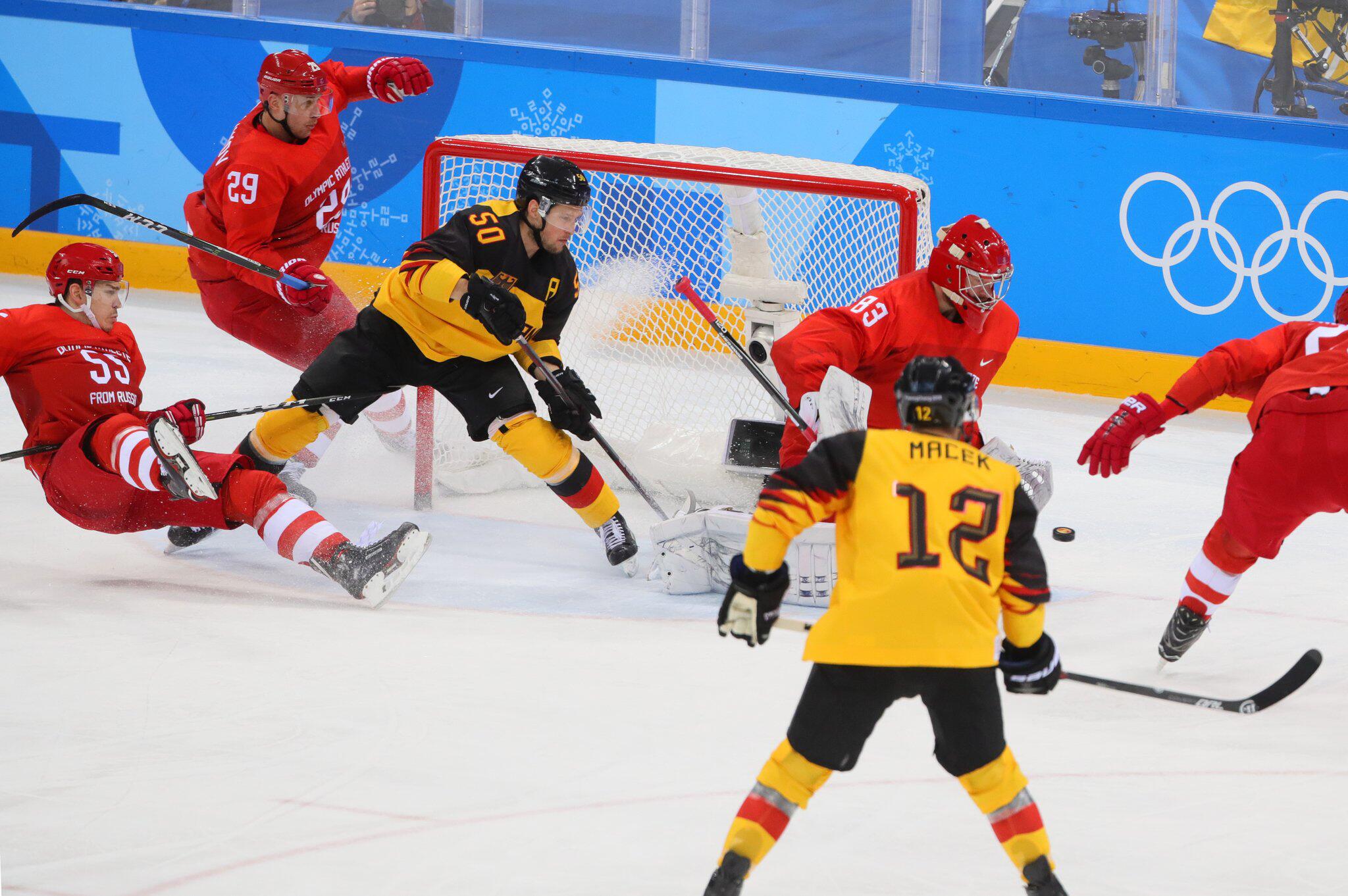 Russland Gegen Deutschland Eishockey