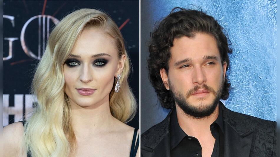 Sophie Turner und Kit Harington drehen einen Horrorfilm.