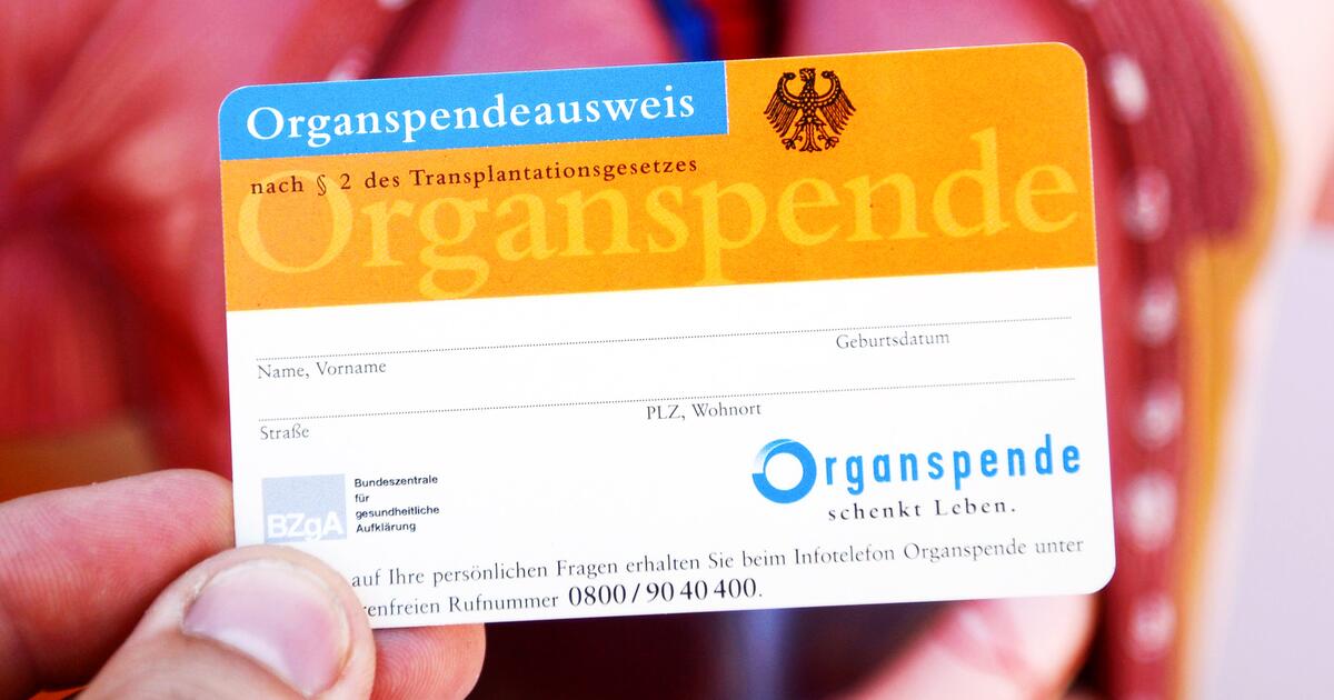 Um Diese Organspende Vorschläge Geht Es Im Bundestag Webde 