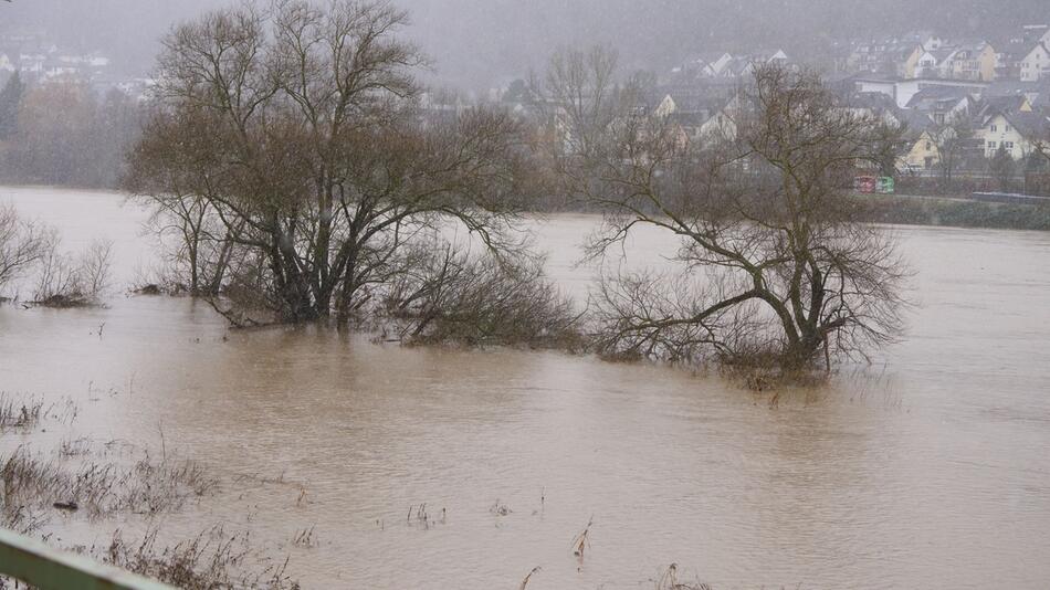 Hochwasser an der Mosel