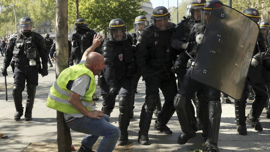 «Gelbwesten»-Proteste in Frankreich