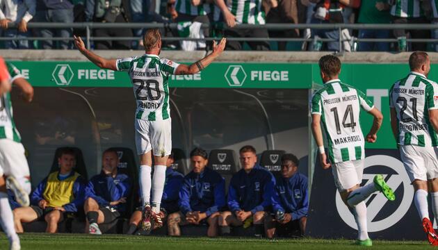 Preußen Münster - Hertha BSC
