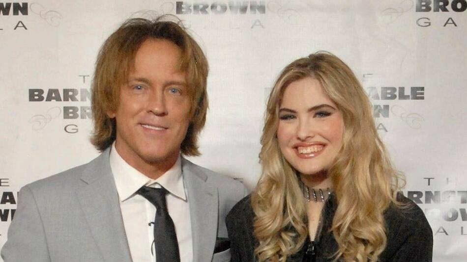 Larry Birkhead und seine Tochter Dannielynn (hier im Mai 2024) sind ein Herz und eine Seele.