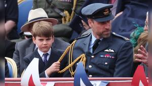 Prinz Louis war nicht ganz zufrieden mit dem Outfit von Vater Prinz William.