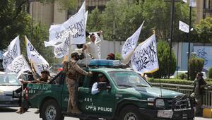 Taliban-Mitglieder in Kabul