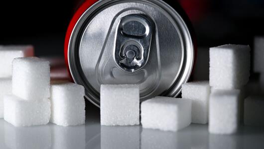 Softdrinks mit Zucker