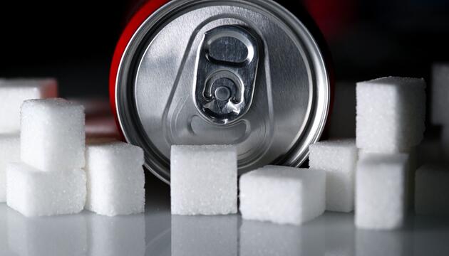 Softdrinks mit Zucker