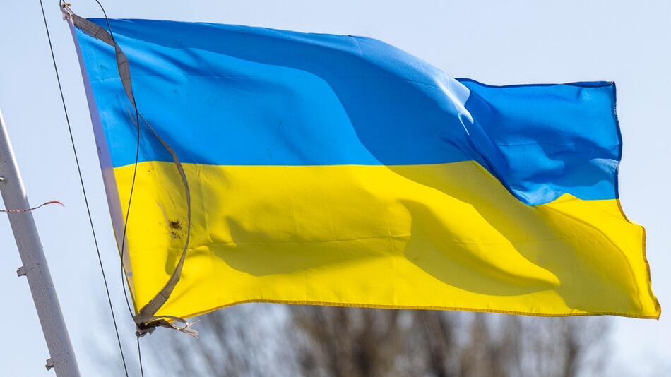 Flagge der Ukraine