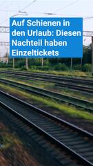 Diesen Nachteil haben Einzeltickets