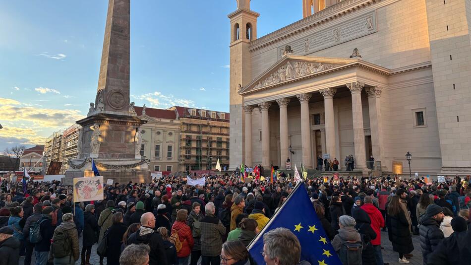 Demonstration "Potsdam gegen rechts"