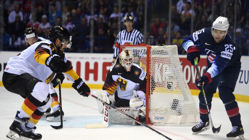 Eishockey WM: Deutschland - USA