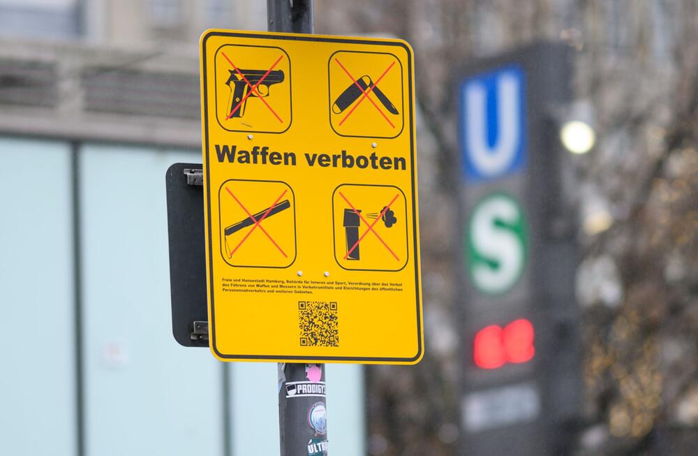 Waffenverbot im öffentlichen Personennahverkehr in Hamburg