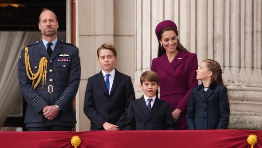 Prinz William, George, Louis, Charlotte, Prinzessin Kate