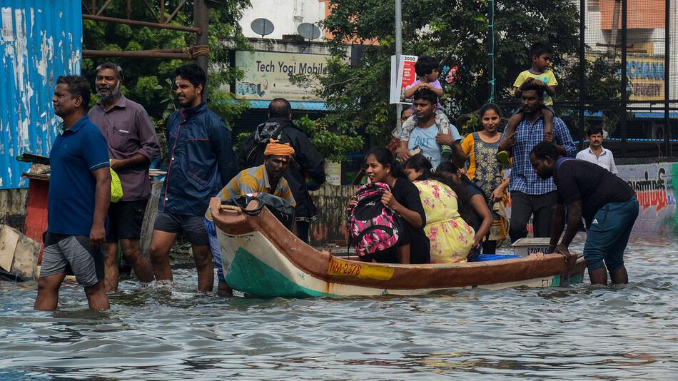Sturm Michaung kommt auf Südindien zu