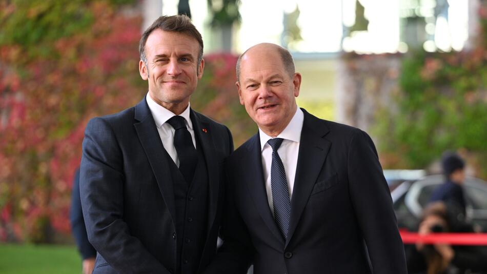 Emmanuel Macron und Olaf Scholz