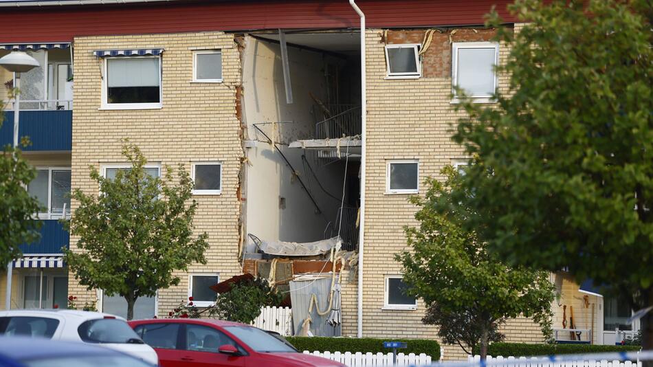 Schweden - Explosion in einem Wohnhaus