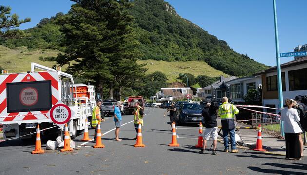 Erdrutsch in Neuseeland