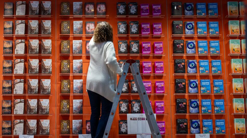 Leipziger Buchmesse - Vor der Eröffnung