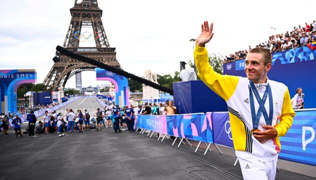 Remco Evenepoel war einer der Stars bei Olympia 2024.