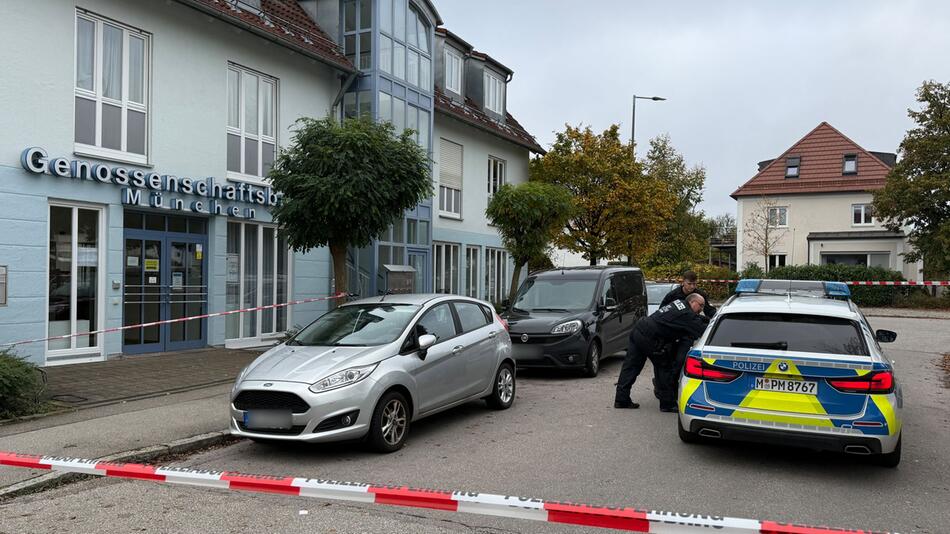 Banküberfall in München - Täter auf der Flucht