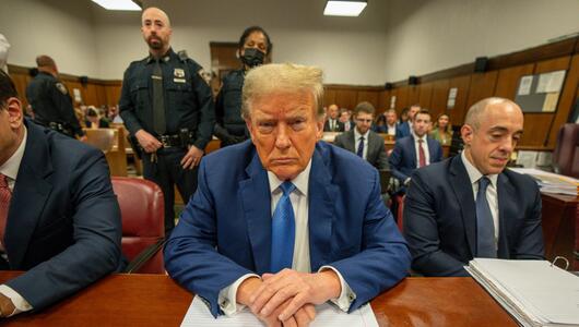 Strafprozess gegen Ex-US-Präsident Trump in Manhattan