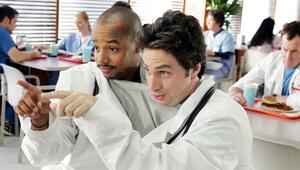 Donald Faison (l.) und Zach Braff in "Scrubs".
