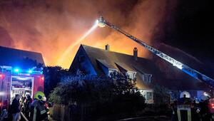 Brand nach Unwetter in Mittelfranken