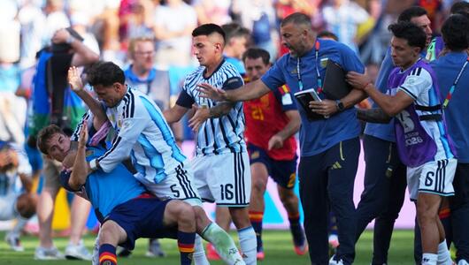 Vorfälle nach dem WM-Finale Spanien-Argentinien