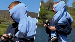 Justin Bieber geht mit Sohn Jack angeln